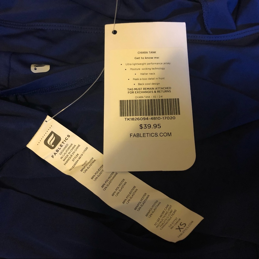 Two Fabletics Tank Tops, XS - Picture 6 of 8